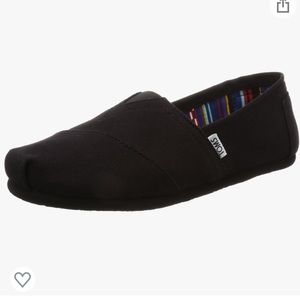TOMS Classic Alpargata Slip-On Black
